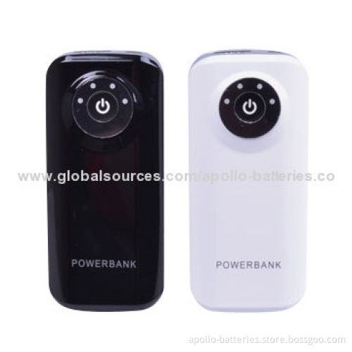 2014 newest full capacity portable mobile power bank, 6600mAh external power bank
